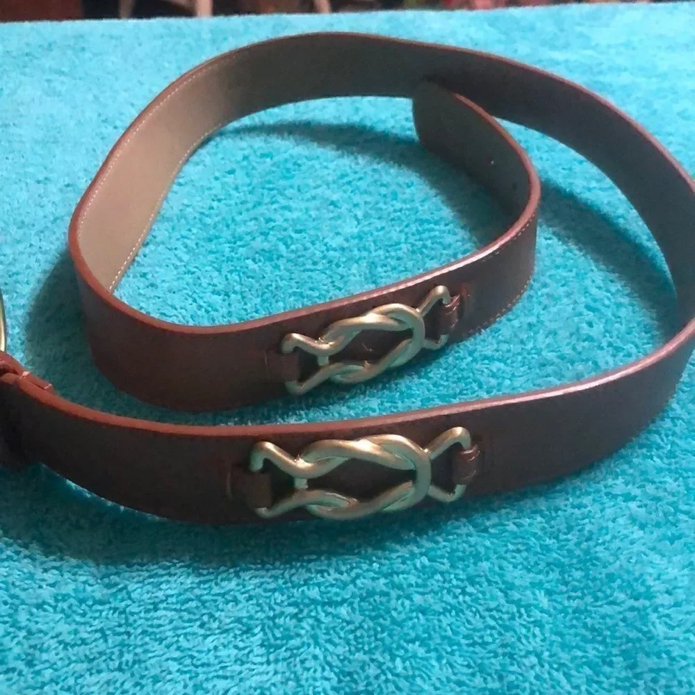 Talbots Leather Belt